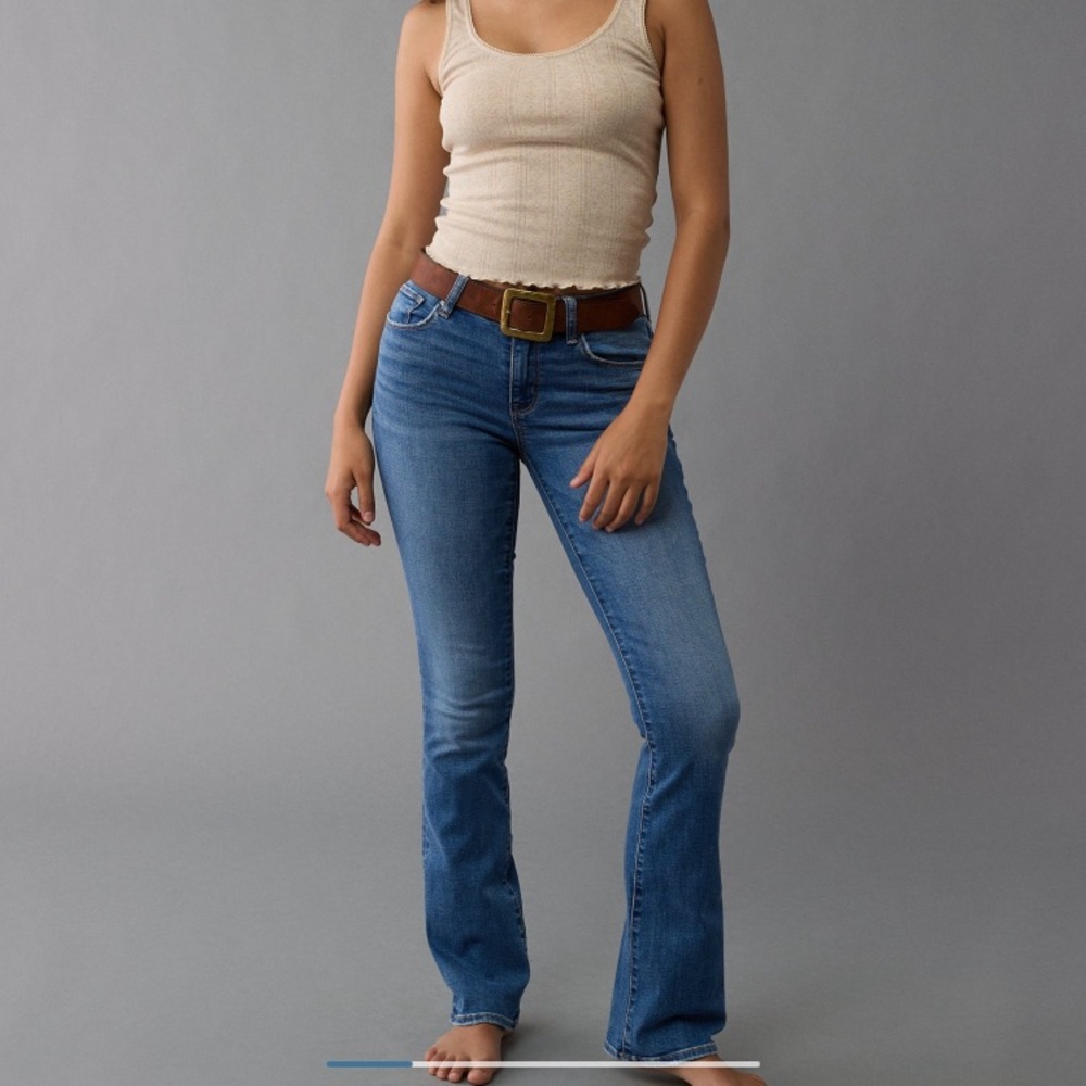 Classic Mid-Rise Blue Women's Jeans